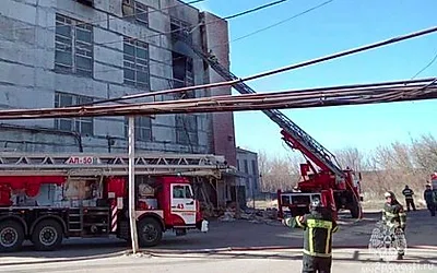 МЧС: Бункер с мукой загорелся в цеху в Кашире — Новости