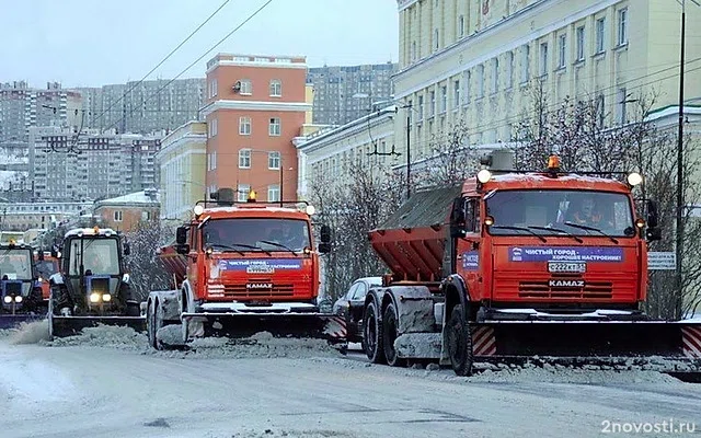 В Мурманске началась метель, выпало 23% месячной нормы осадков — Новости