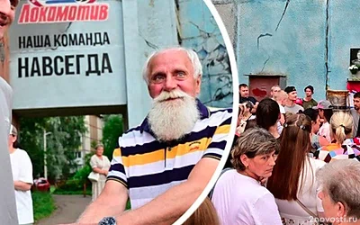 К дому Ивана Ткаченко привезли кубок Гагарина — Новости