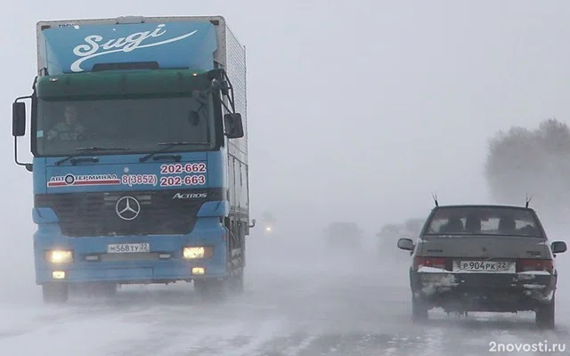 МВД: на трассе М5 в Челябинской области ограничили движение из-за метели — Новости