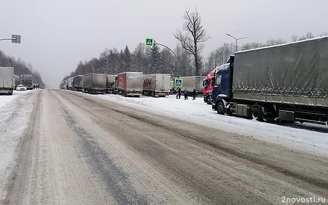 МВД: на трассе М5 в Челябинской области ограничили движение из-за метели — Новости