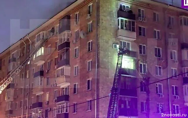 В Пресненском районе Москвы загорелся жилой дом &mdash; Новости