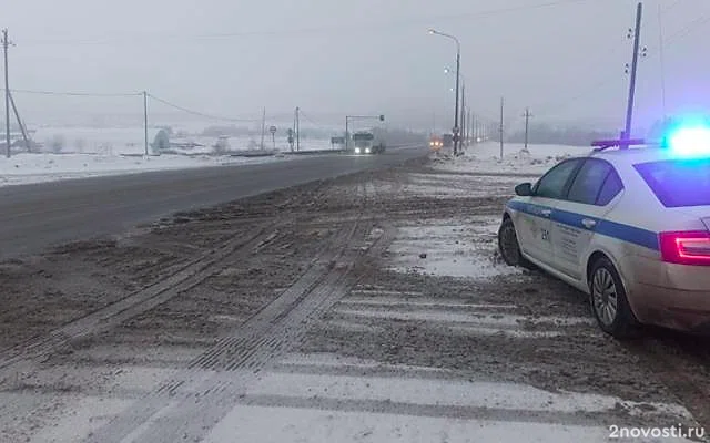 МВД: на трассе М5 в Челябинской области ограничили движение из-за метели — Новости