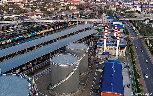 Терминал загорелся в Новороссийске после атаки БПЛА &mdash; Новости