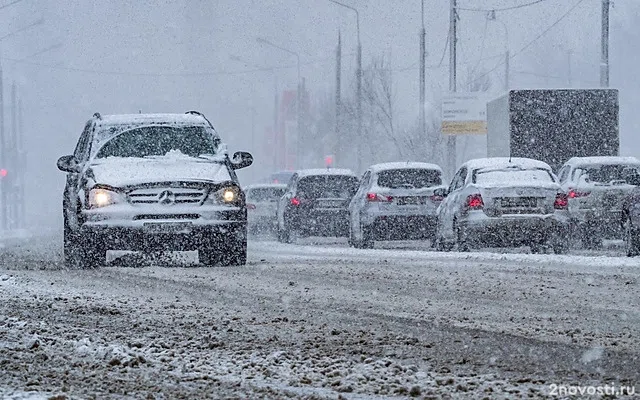 МВД: на трассе М5 в Челябинской области ограничили движение из-за метели — Новости