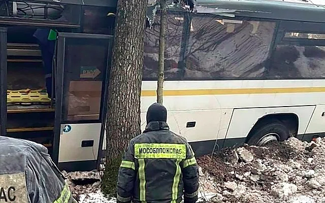 Пять человек пострадали в ДТП с автобусом в Подмосковье — Новости