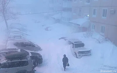 В Южно-Сахалинске перед метелью создали перехватывающие парковки — Новости