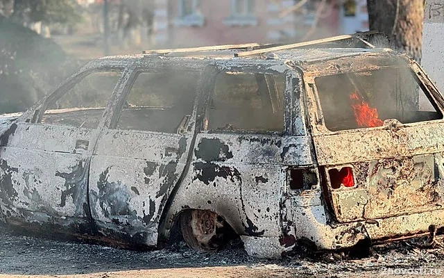 В Валуйском округе при атаке БПЛА полностью сгорел автомобиль белгородца — Новости