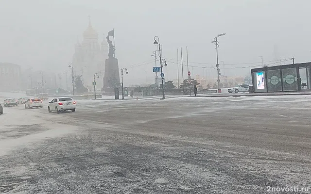 Во Владивостоке мощная метель оборвала электропровода и перекрыла автодвижение — Новости