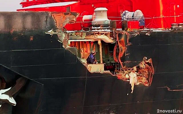 Атомный ледокол «50 лет Победы» получил повреждения обшивки в Карском море — Новости