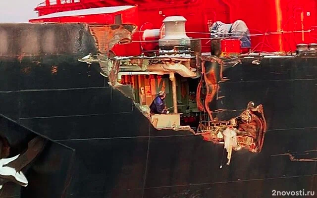 Атомный ледокол «50 лет Победы» получил повреждения обшивки в Карском море — Новости