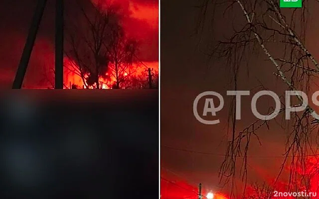 В Нижегородской области произошло возгорание в результате падения обломков БПЛА — Новости