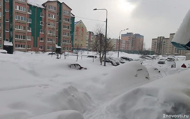 На юго-востоке Сахалина за три дня высота сугробов перевалила за 2 м — Новости