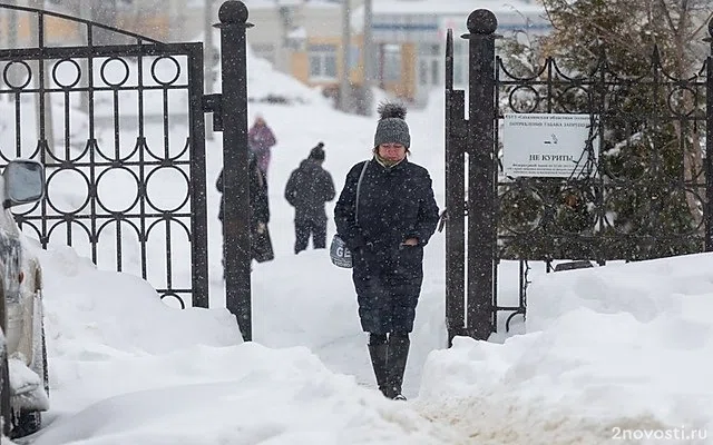 На юго-востоке Сахалина за три дня высота сугробов перевалила за 2 м — Новости