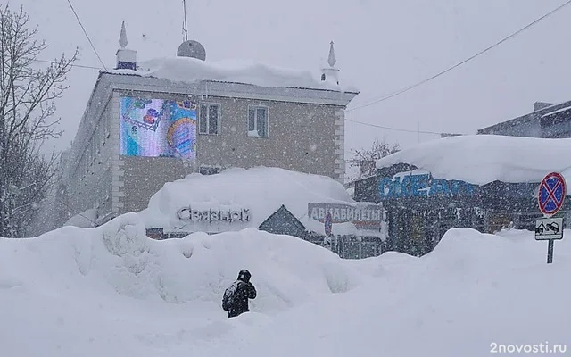 Режим повышенной готовности ввели на Сахалине из-за метели — Новости