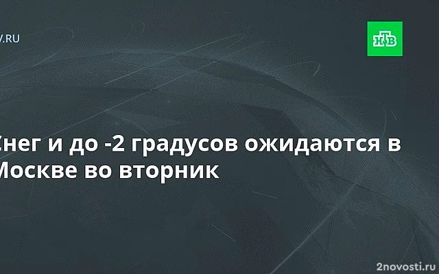 Гидрометцентр России: в Москве ожидается легкий мороз и гололедица — Новости