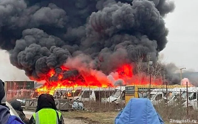 В подмосковных Люберцах сгорели более 30 автомобилей — Новости