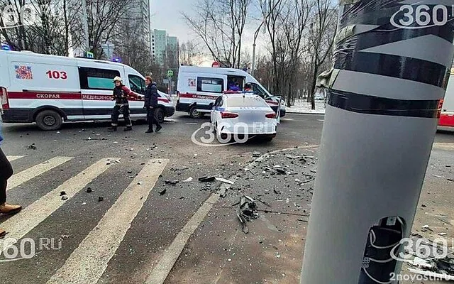 Появилось видео с места аварии Porsche актера Матросова с машиной ДПС — Новости