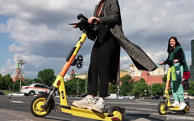 В Москве ввели обязательную верификацию для аренды электросамокатов — Новости