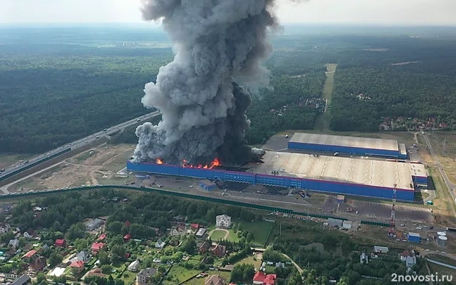 Ozon подал миллиардный иск к владельцу своего сгоревшего склада — Новости