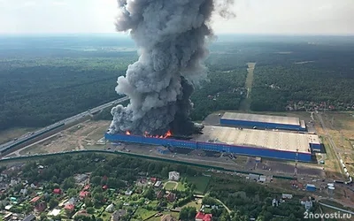 Ozon подал миллиардный иск к владельцу своего сгоревшего склада — Новости