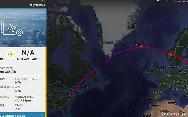 В сети утверждают, что в Москве сел самолёт спецпредставителя Трампа — Новости
