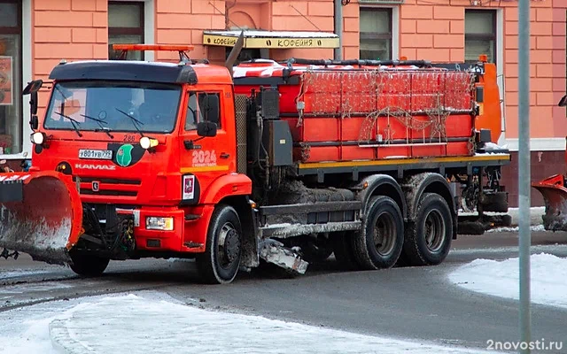 В Тюмени рабочие вышли косить траву в снегу — Новости