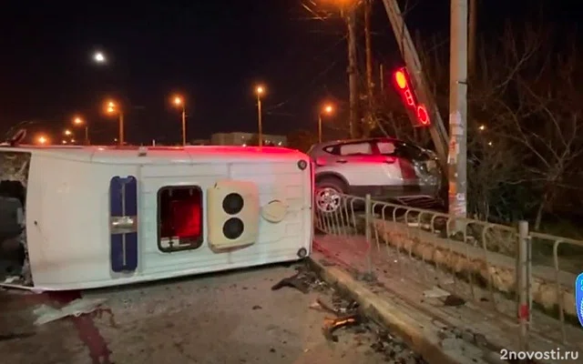 В Севастополе водитель скорой помощи погиб в ДТП — Новости