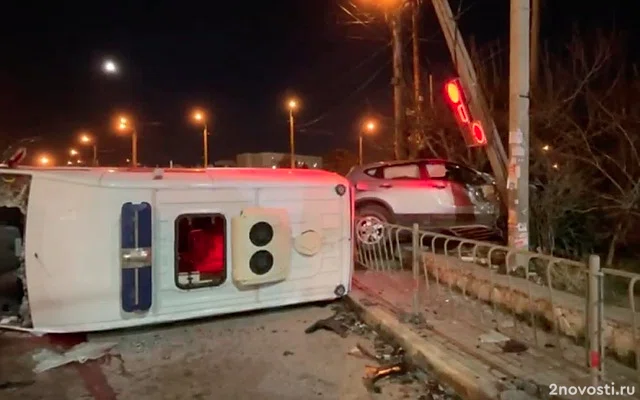 В Севастополе водитель скорой помощи погиб в ДТП — Новости