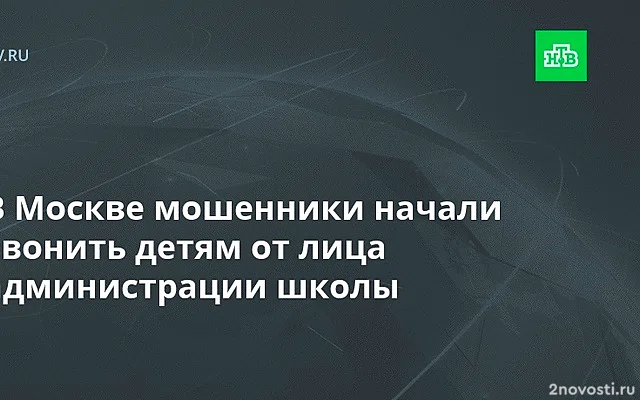 В Москве мошенники звонят детям, чтобы подтвердить доступ в электронный журнал — Новости