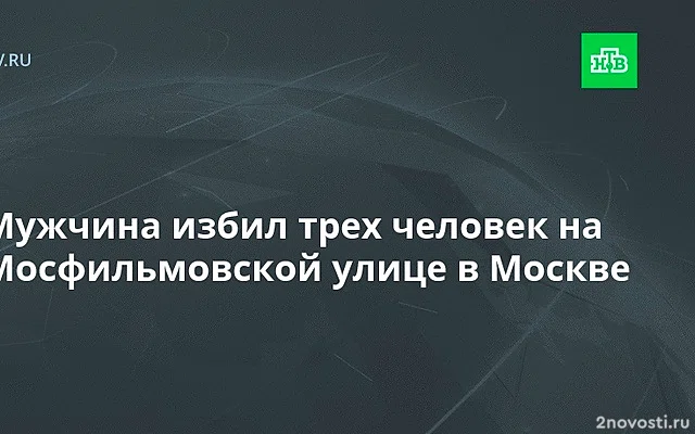 Неизвестный на юго-западе Москвы напал на прохожих и водителя маршрутки — Новости