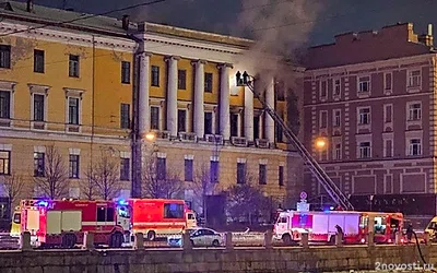 В здании Обуховской больницы в Петербурге произошел пожар — Новости