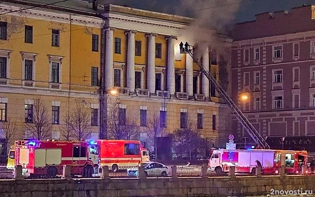 В здании Обуховской больницы в Петербурге произошел пожар — Новости
