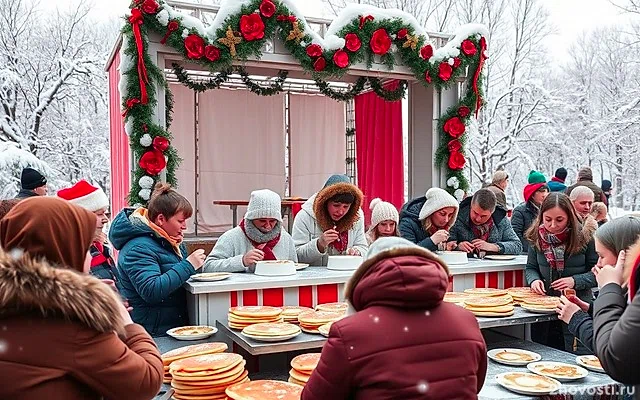 Сибирячка до смерти объелась блинов на конкурсе в честь Масленицы — Новости