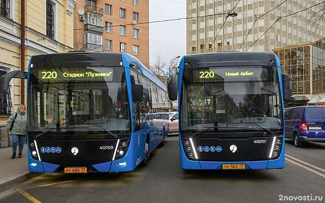 Дептранс Москвы: Весь городской транспорт перейдет на электротягу к 2035 году — Новости