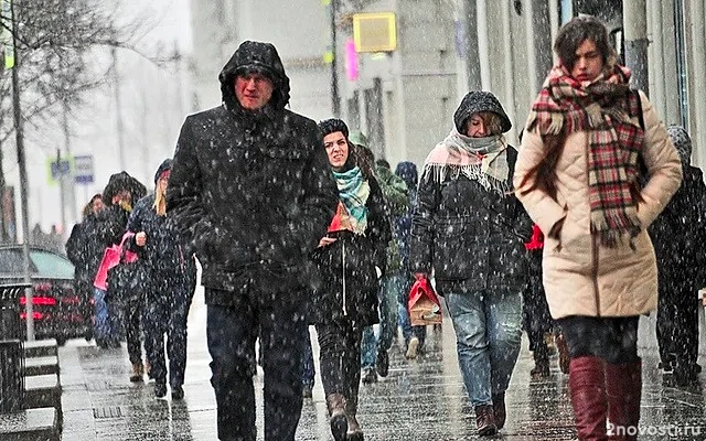 Гидрометцентр: В Москве в среду ожидаются мокрый снег, дождь и гололедица — Новости