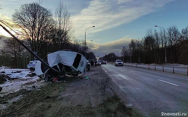 Под Тосно маленький ребенок не выжил после аварии с машиной, врезавшейся в столб — Новости