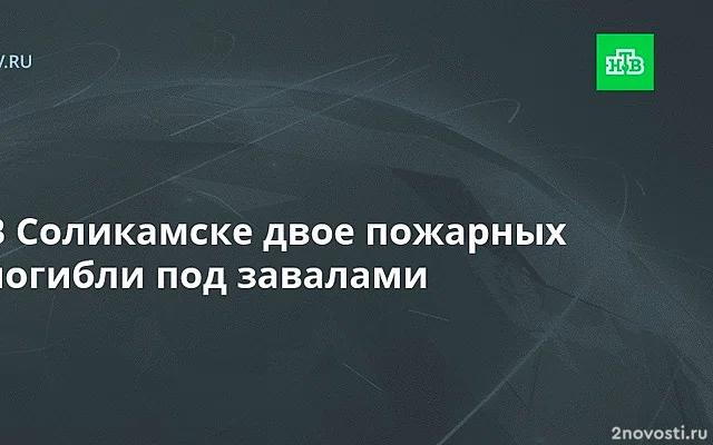 МЧС: В Соликамске Пермского края двое пожарных погибли при тушении дома — Новости