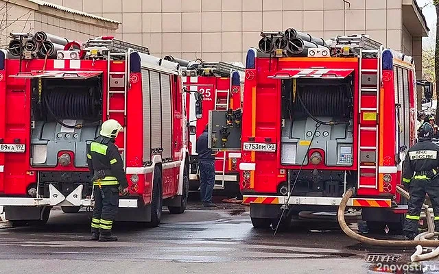 SHOT: Дом в Подольске полностью сгорел в результате падения БПЛА — Новости