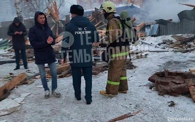 112: момент взрыва в частном доме в Тобольске попал на видео — Новости