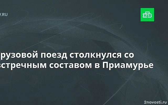 В Амурской области произошло столкновение поездов из-за схода вагонов — Новости