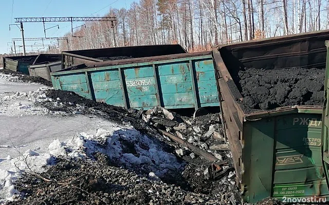 В Амурской области произошло столкновение поездов из-за схода вагонов — Новости