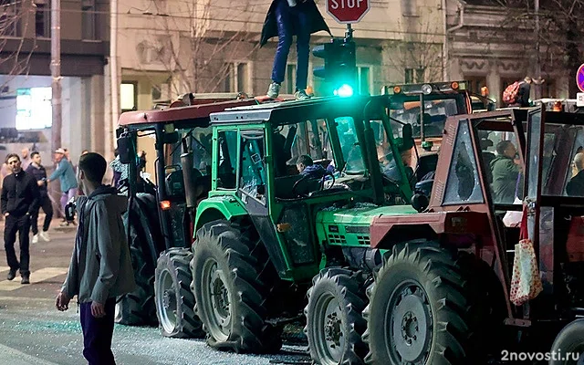 МВД Сербии: 107 тысяч человек участвовали в протесте в Белграде — Новости