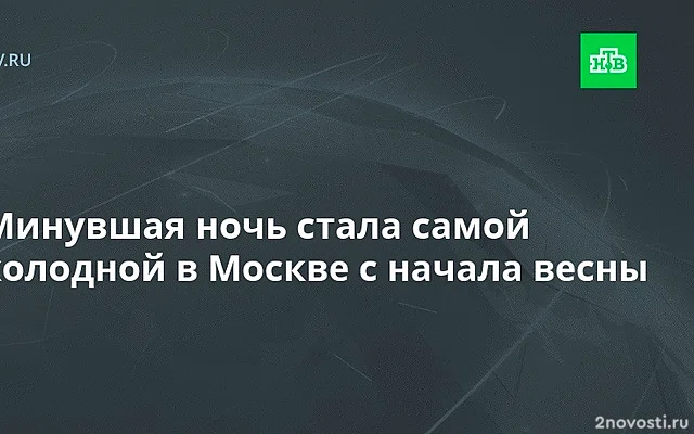 Синоптик Леус: минувшая ночь стала самой холодной в Москве с начала весны — Новости