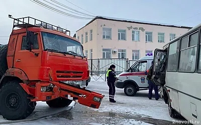 В Якутске произошло ДТП с автобусом и «Камазом» — Новости