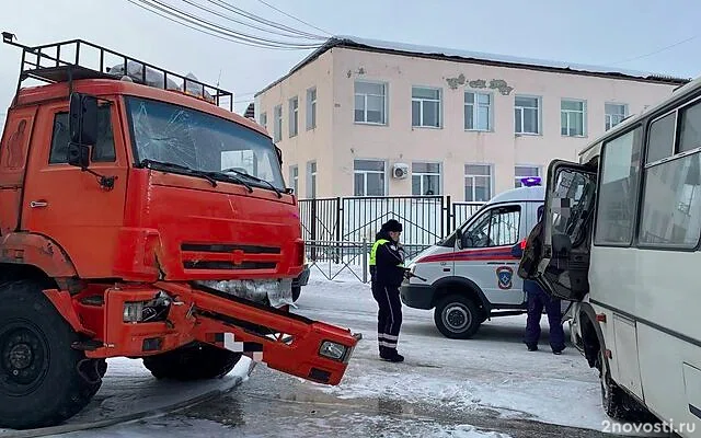 В Якутске произошло ДТП с автобусом и «Камазом» — Новости