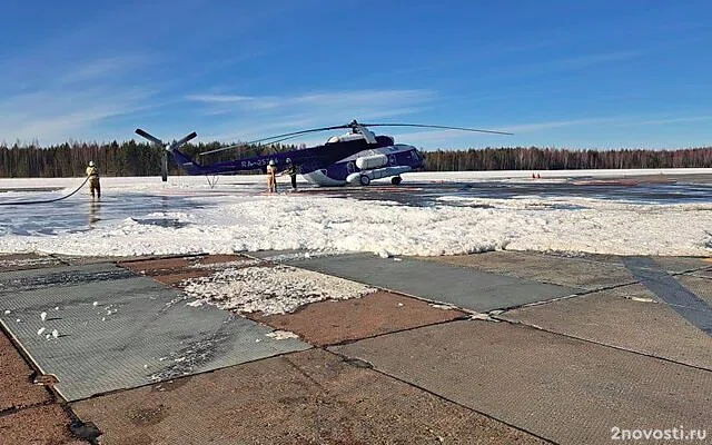 Вертолёт Ми-8 совершил жёсткую посадку в Югре — Новости